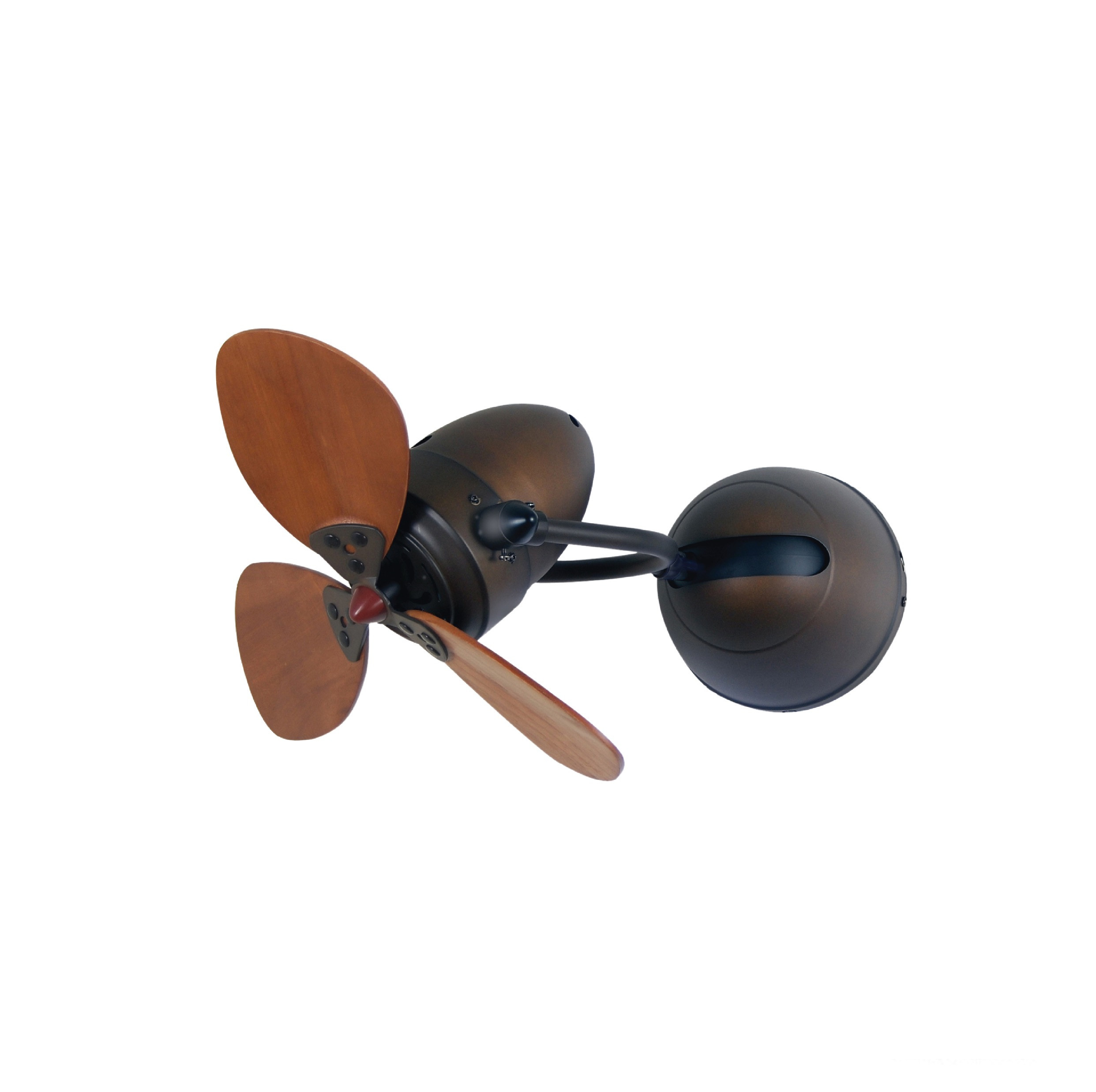 VENTO - FINO CHIC (SEED) 16-Inch DC Motor Wall Fan (RB/Mahogany)
